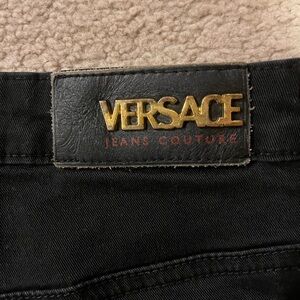 Versace Slim Black Jeans